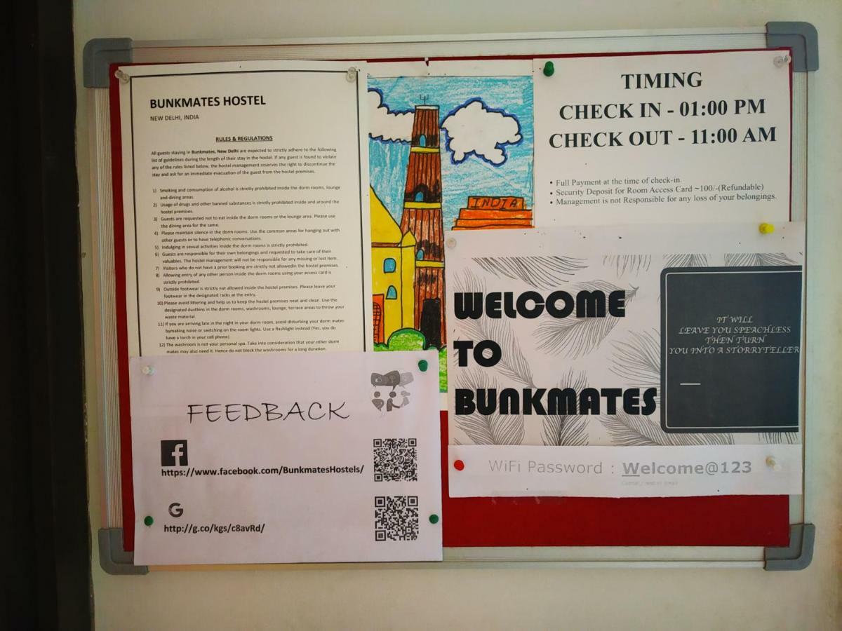 Bunkmates Hostel New Delhi Ngoại thất bức ảnh